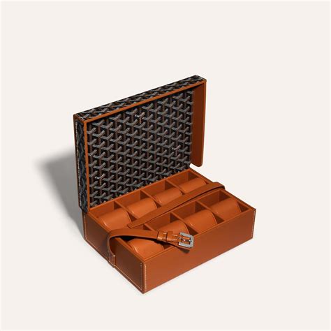 goyard leather roll|8 Watch Case .